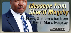 Message from Sheriff Jones